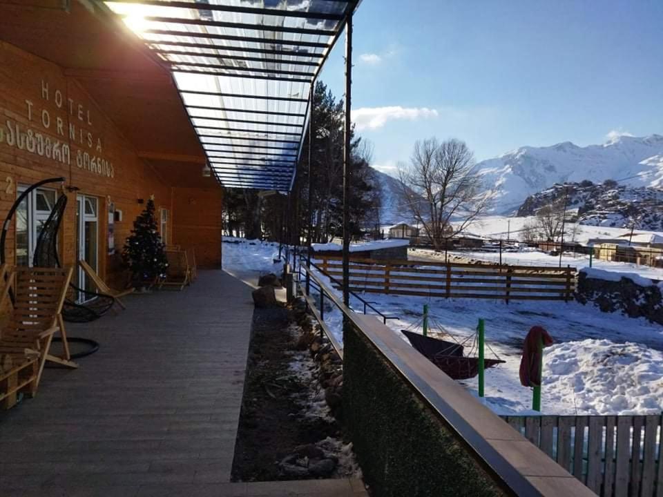 Hotel Tornisa Kazbegi Exterior foto